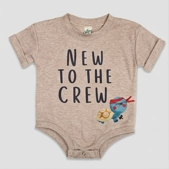 New to the Crew Short Sleeved Bubble Romper