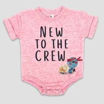 New to the Crew Short Sleeved Bubble Romper