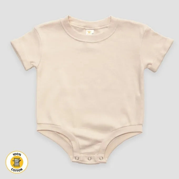 Short Sleeve Baby Romper- 100% Top Quality Cotton